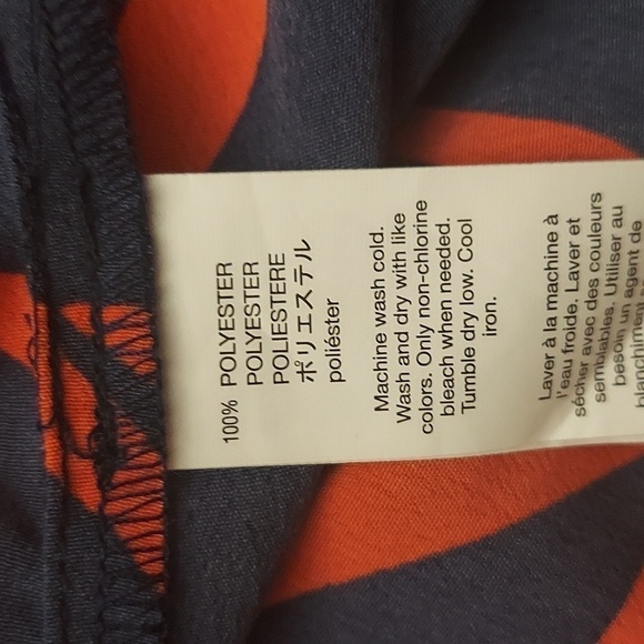 GAP Pullover Sleeveless Navy and Red Dress - Picture 8 of 8